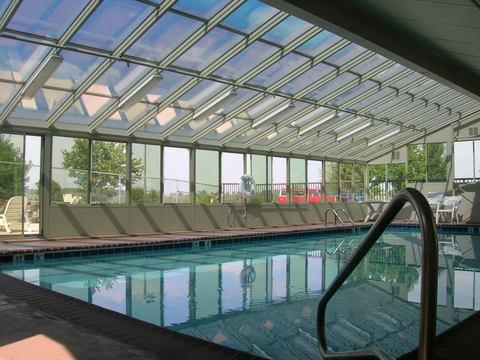 Straight eave sunroom